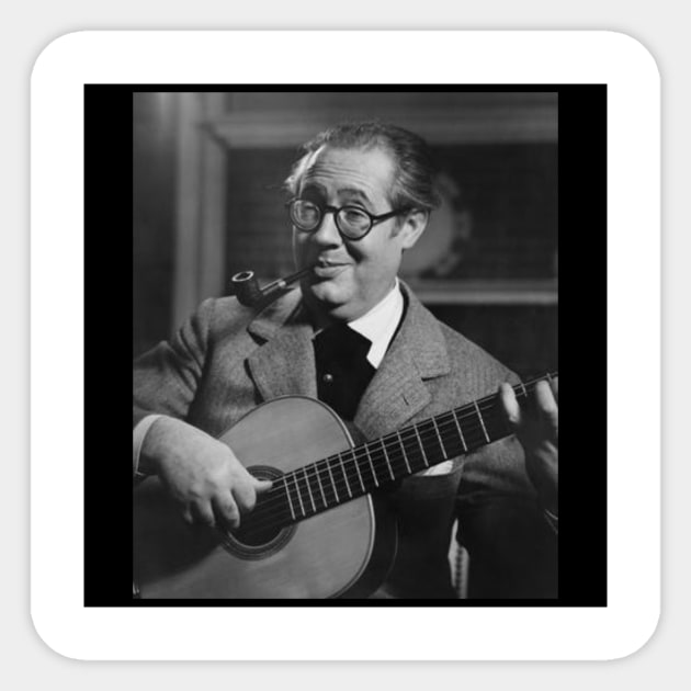 Andres Segovia Sticker by Rosettemusicandguitar